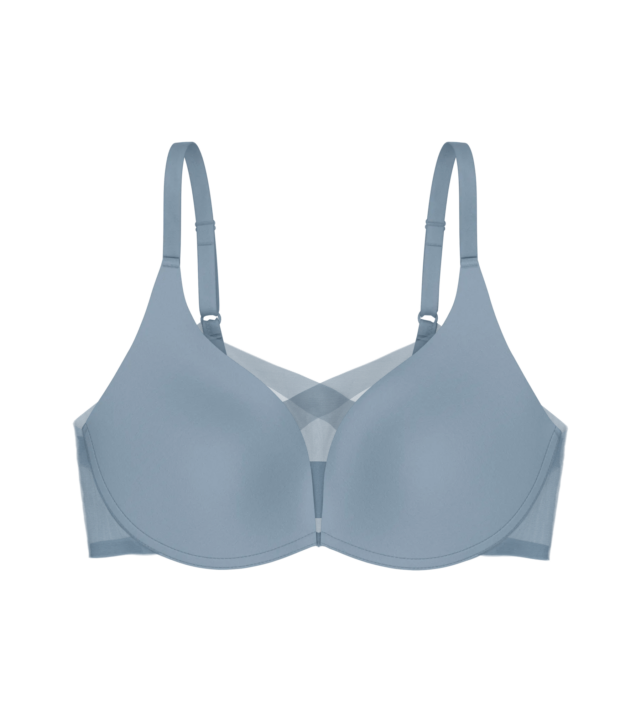 Бюстгальтер без косточек с плотными чашками