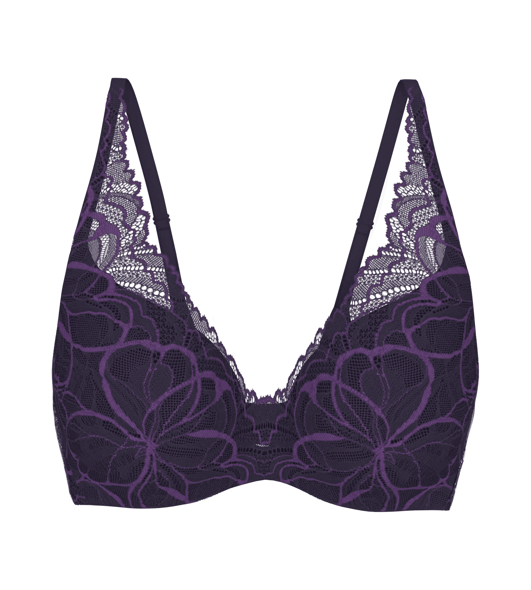 Бюстгальтер с косточками с плотными чашками