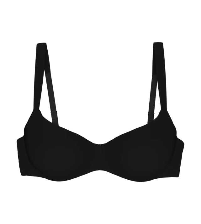 Бюстгальтер с косточками с плотными чашками