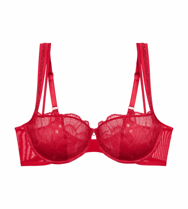 Бюстгальтер с косточками с мягкими чашками