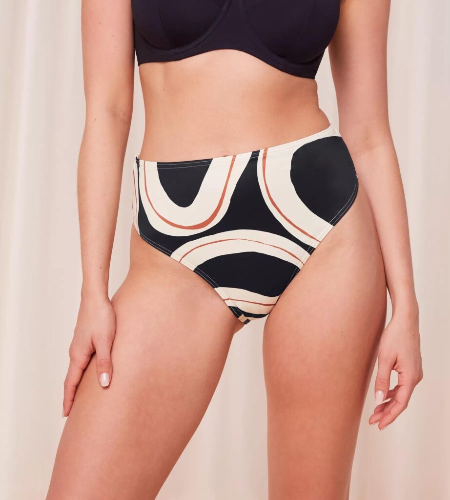 SUMMER ALLURE HIGHWAIST BRIEF Черный-комбинированный
