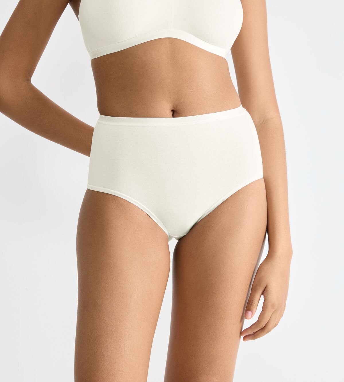 SLOGGI GO DAILY СOTTON HIGHWAIST Белый