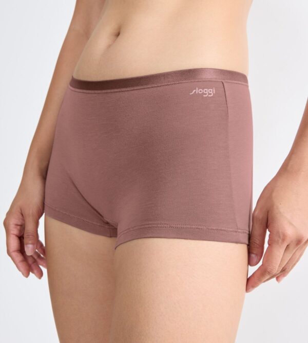 SLOGGI GO DAILY СOTTON SHORT Коричневый