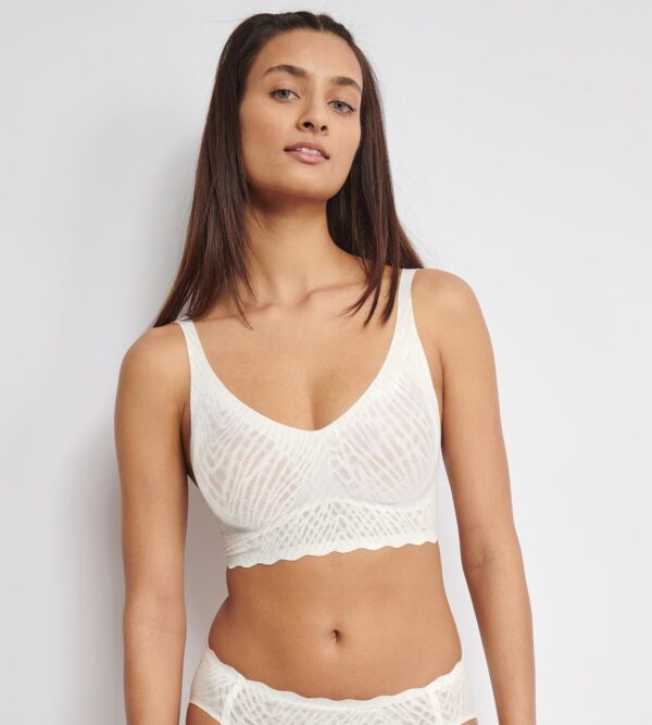 SLOGGI ZERO FEEL BLISS SLOGGI ZERO FEEL BLISS BRALETTE Белый