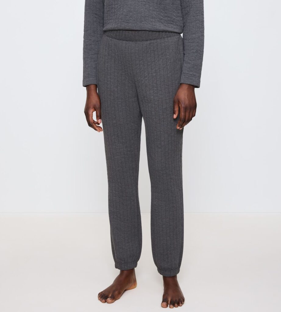 COZY COMFORT COZY COMFORT TROUSER QUILTED 01 Серый