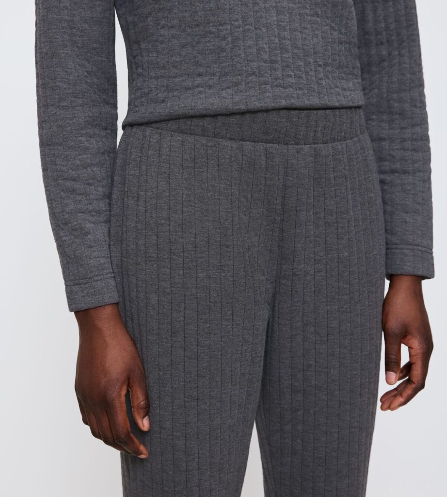 COZY COMFORT COZY COMFORT TROUSER QUILTED 01 Серый