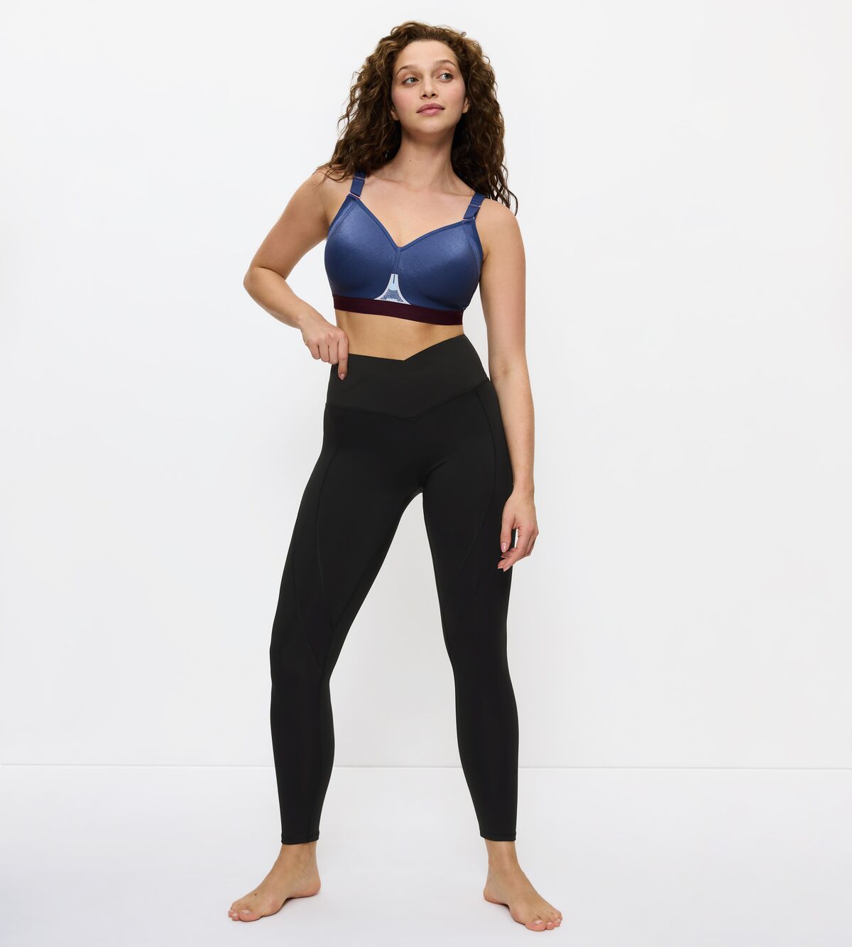 CARDIO RTW HIGH-RISE LEGGINGS Черный