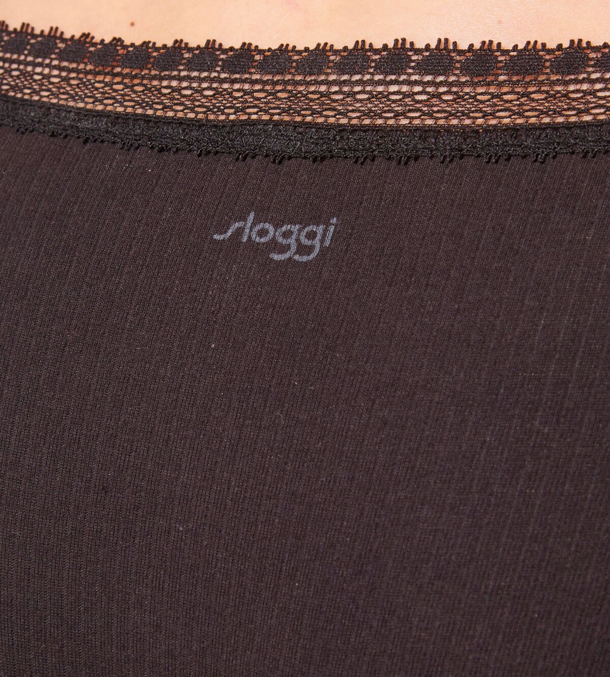 SLOGGI GO RIBBED HIPSTER C2P Черный