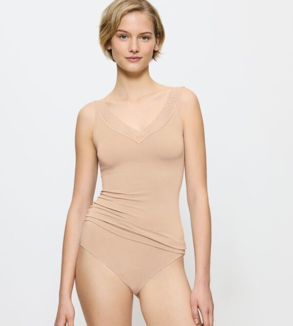 FEEL OF MODAL FEEL OF MODAL TANK TOP Бежевый
