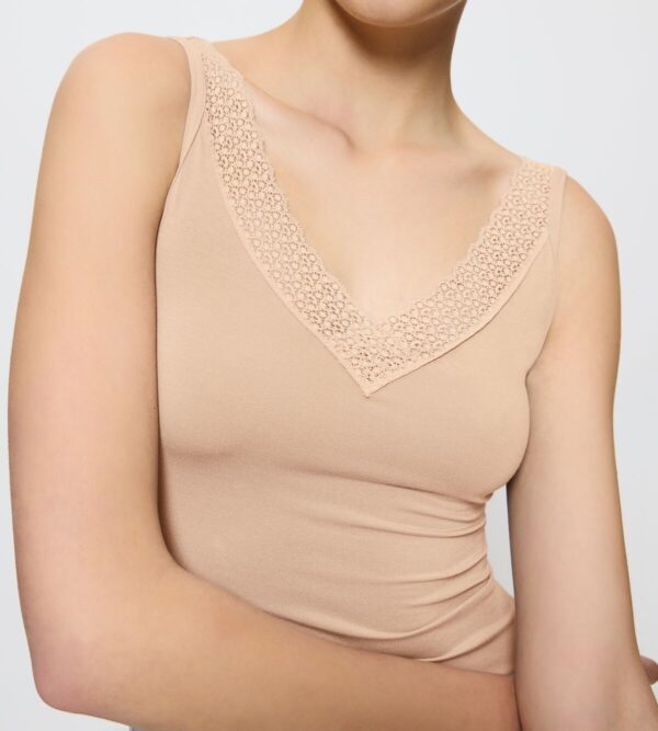 FEEL OF MODAL FEEL OF MODAL TANK TOP Бежевый