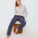 MIX & MATСH TAPERED TROUSER FLANNEL 02 X Серый