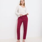MIX & MATСH TAPERED TROUSER FLANNEL 02 X Розовый
