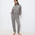 MYWEAR LOUNGE TROUSERS Серый меланж