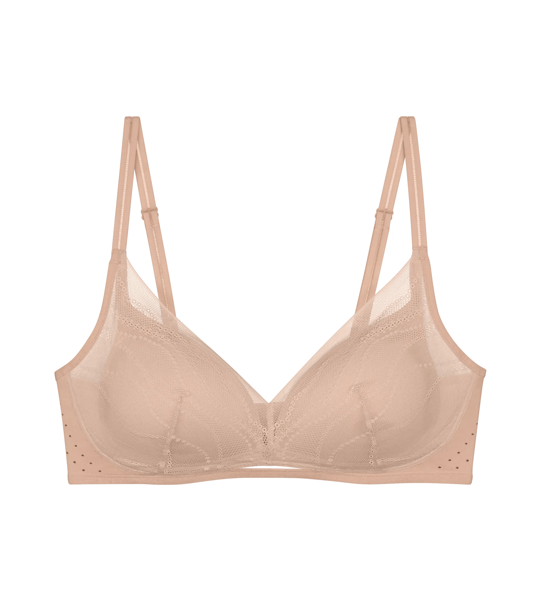 Бюстгальтер без косточек с плотными чашками