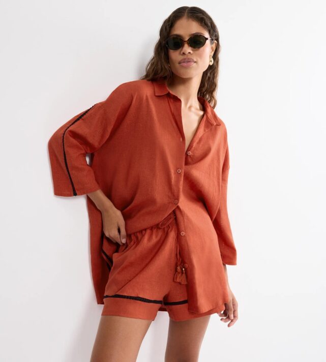 Рубашка пляжная