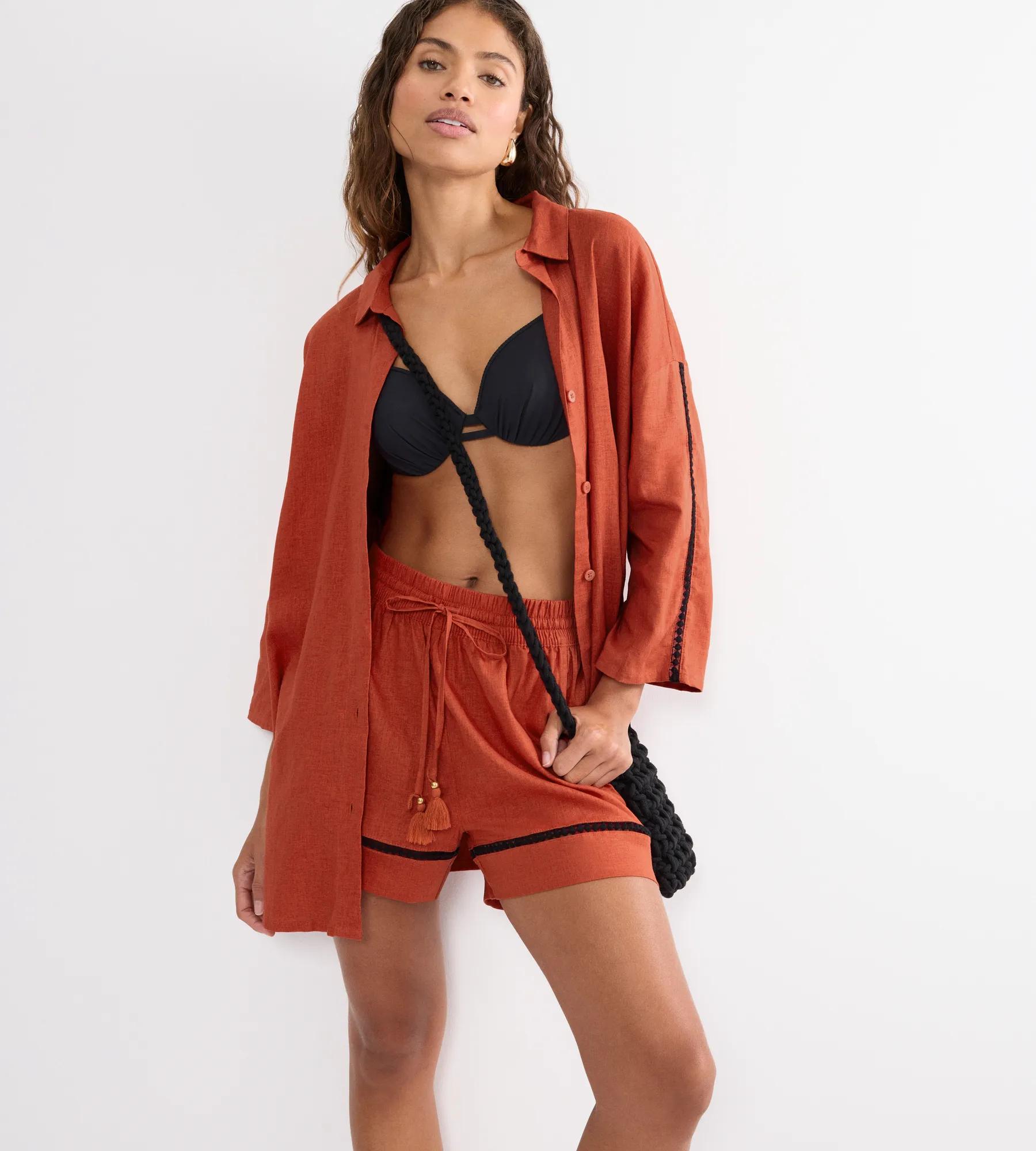 Шорты пляжные